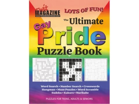 The Ultimate Gay Pride Puzzle Book Cover Image
